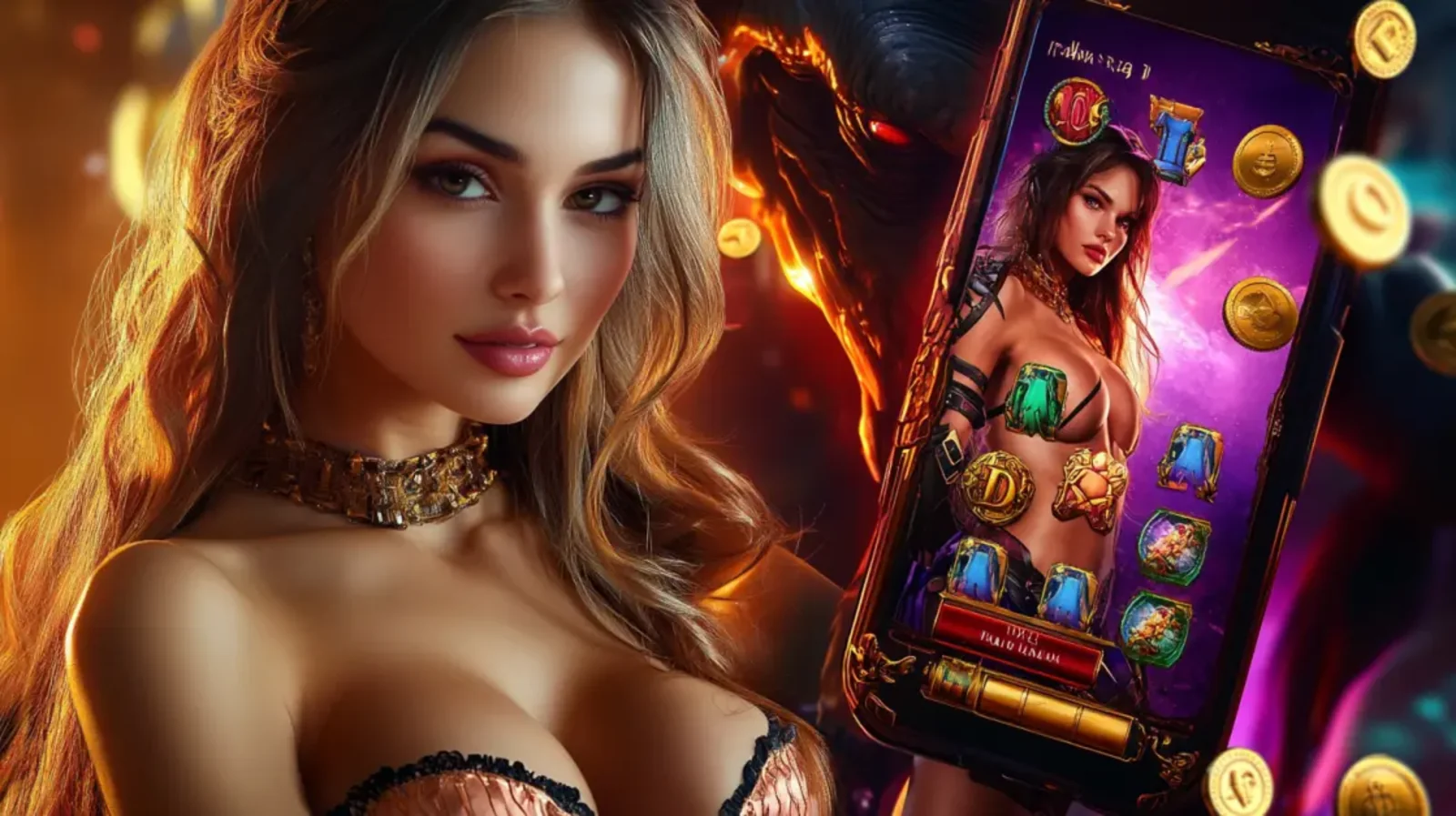 A person's hand holds a smartphone showcasing the Big Bass fishing-themed slot game, with a detailed illustration of a large bass character on the screen.