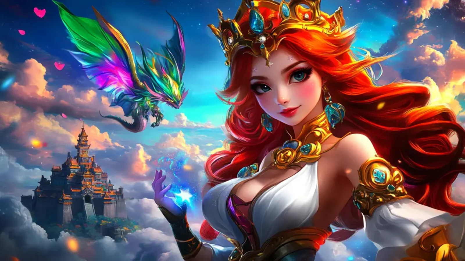 A smartphone displays an intense first-person shooter game on its screen, surrounded by a collage of other action-packed video game thumbnails.